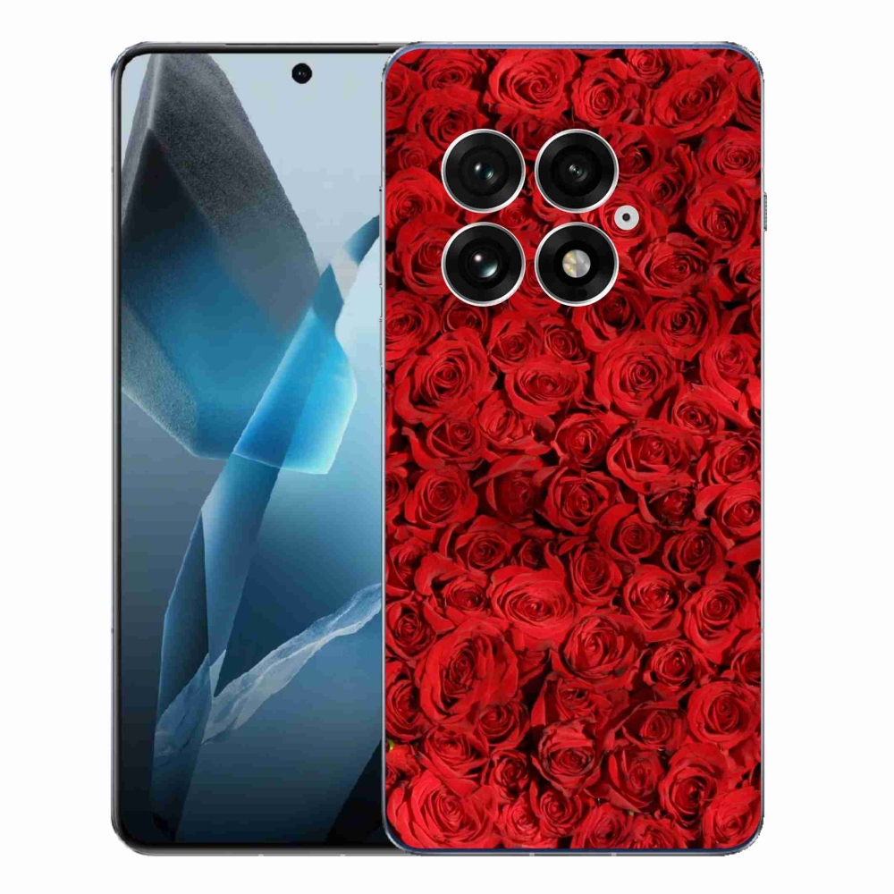 Gelový kryt mmCase na One Plus 13 - růže