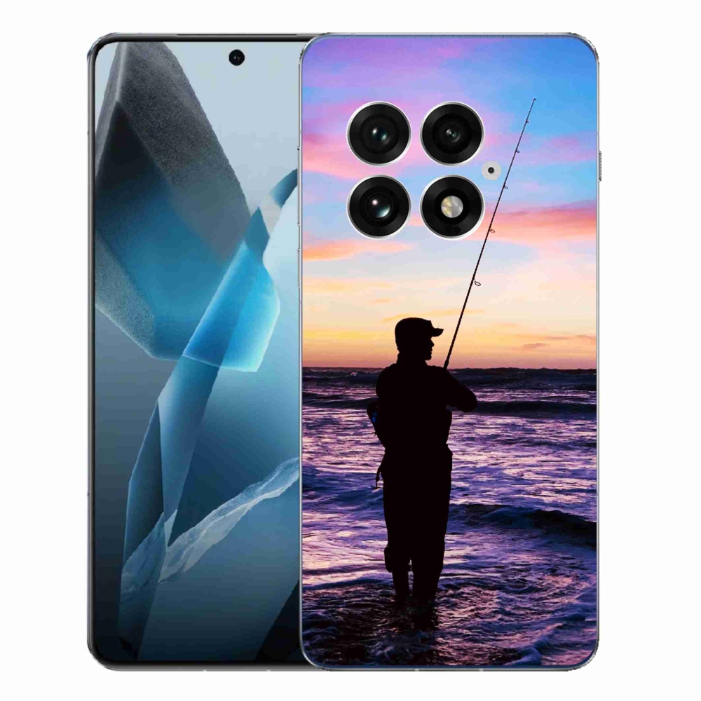 Gelový kryt mmCase na One Plus 13 - rybaření 1