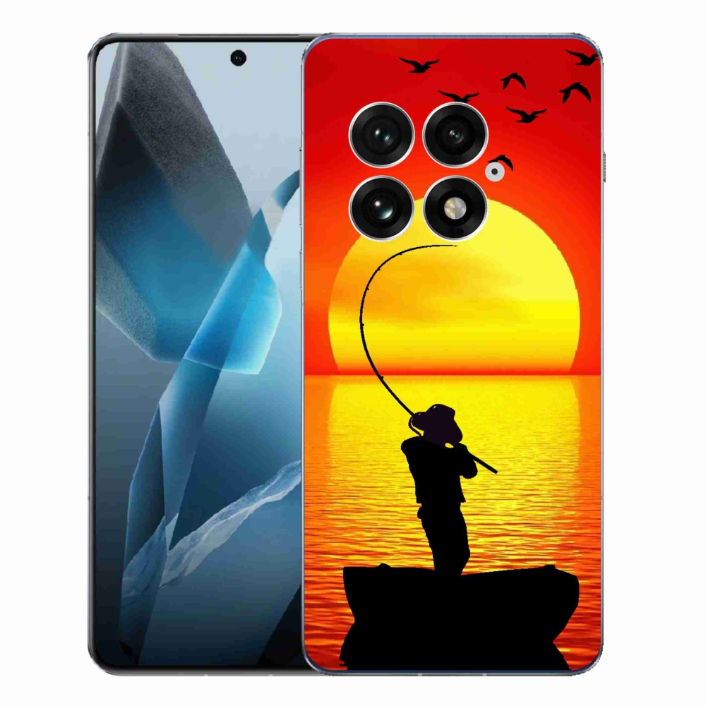 Gelový kryt mmCase na One Plus 13 - rybaření