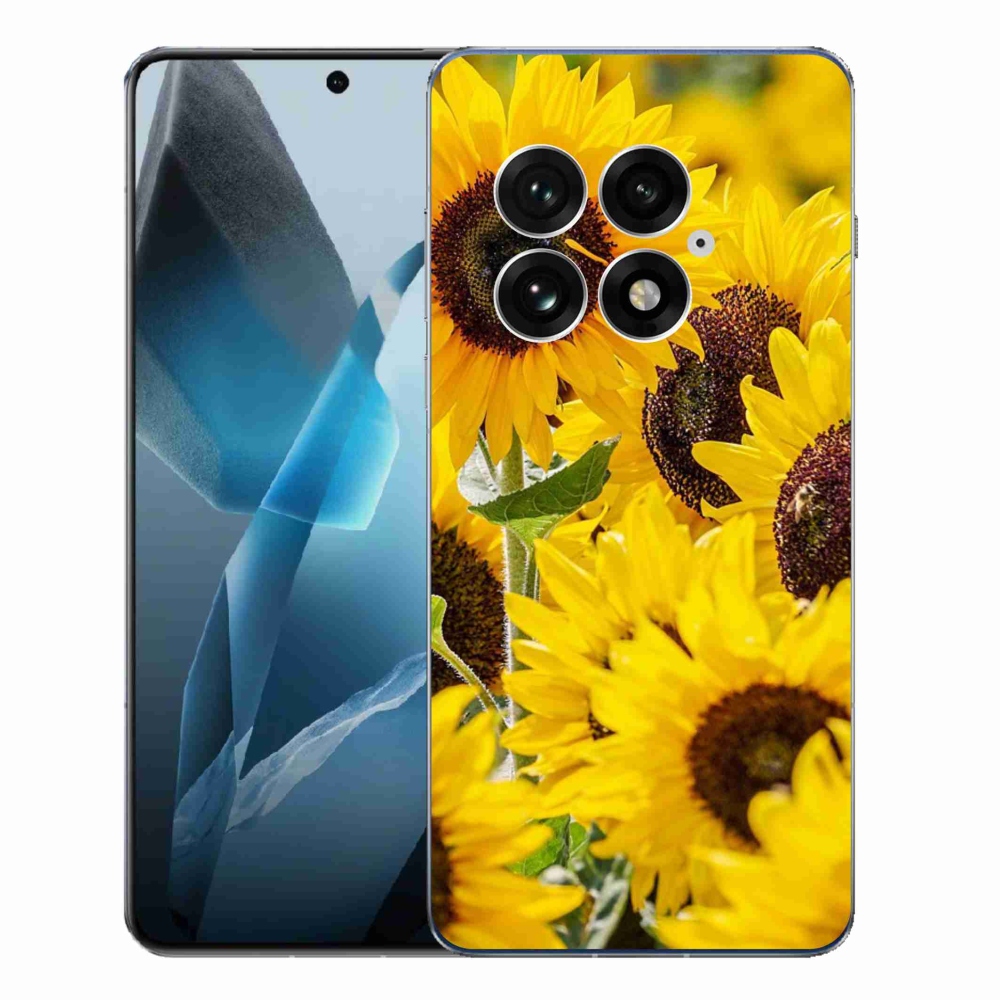 Gelový kryt mmCase na One Plus 13 - slunečnice