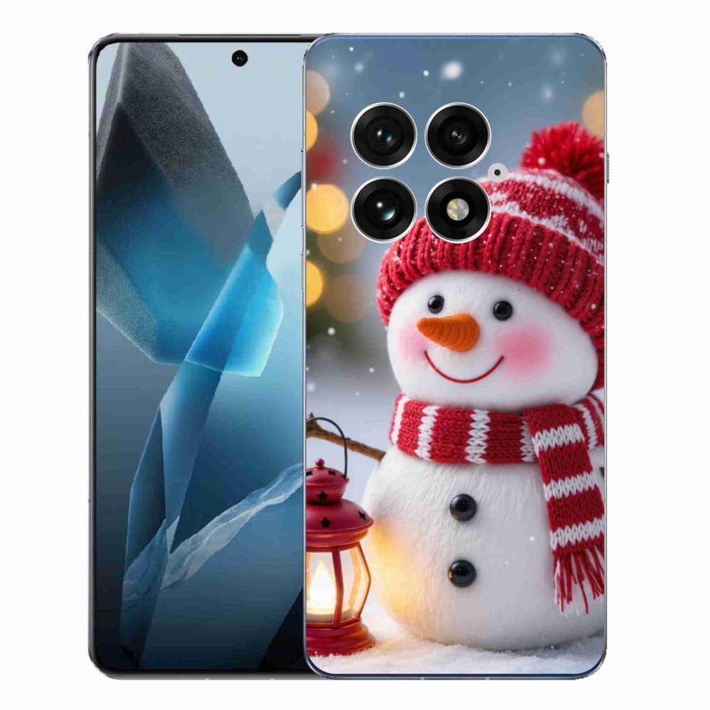 Gelový kryt mmCase na One Plus 13 - sněhulák 2