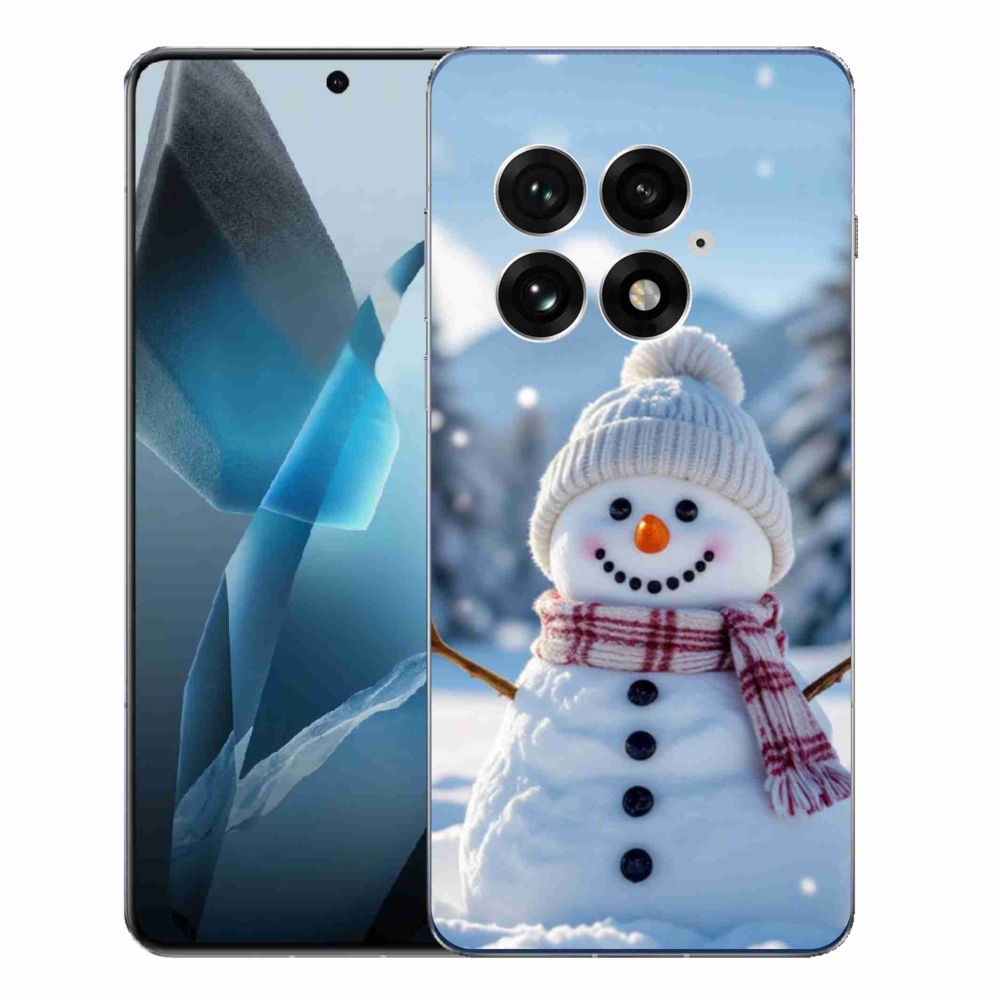 Gelový kryt mmCase na One Plus 13 - sněhulák 3
