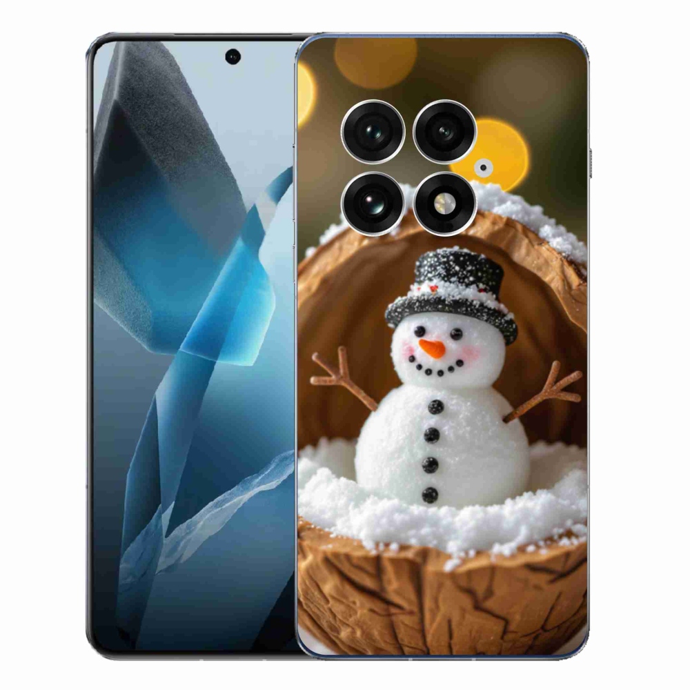 Gelový kryt mmCase na One Plus 13 - sněhulák 4