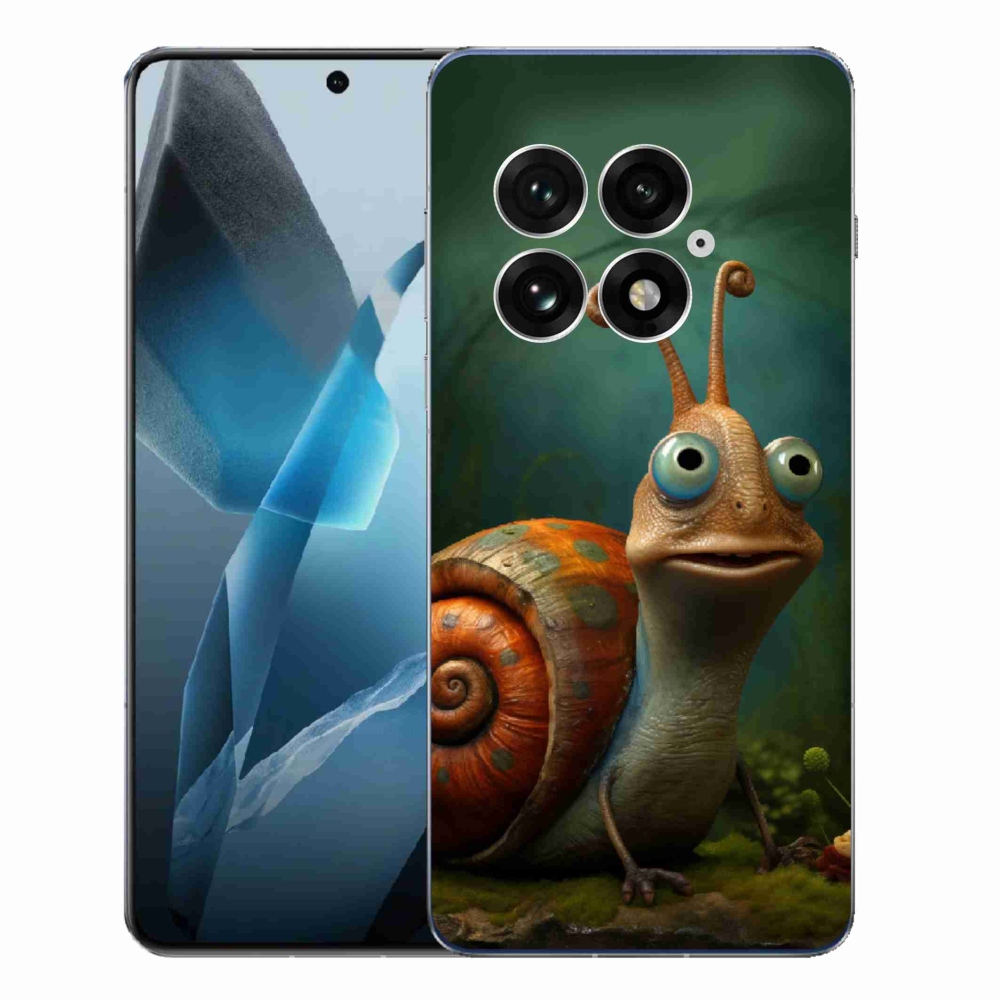 Gelový kryt mmCase na One Plus 13 - šnek