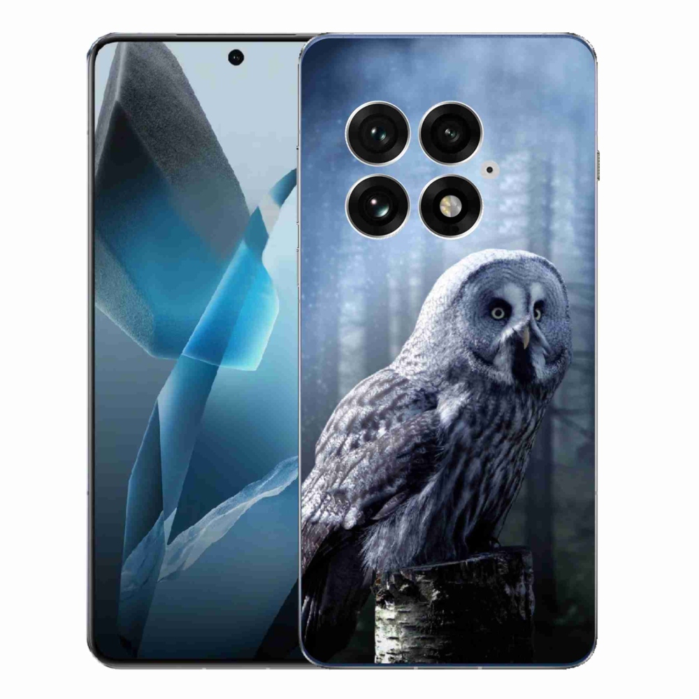 Gelový kryt mmCase na One Plus 13 - sova