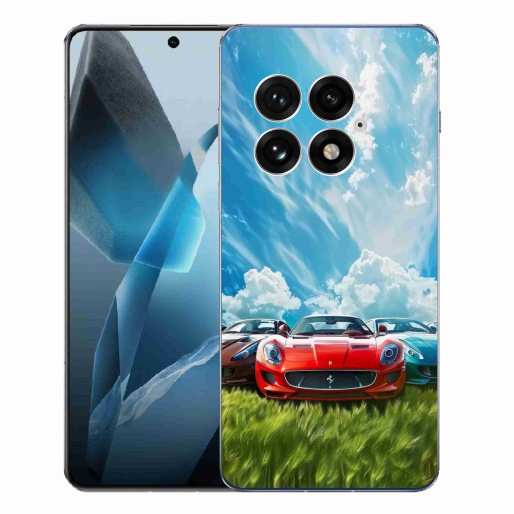 Gelový kryt mmCase na One Plus 13 - sportovní vozy