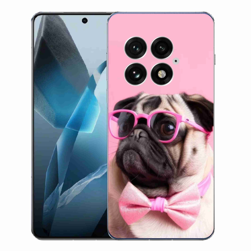 Gelový kryt mmCase na One Plus 13 - stylový mops