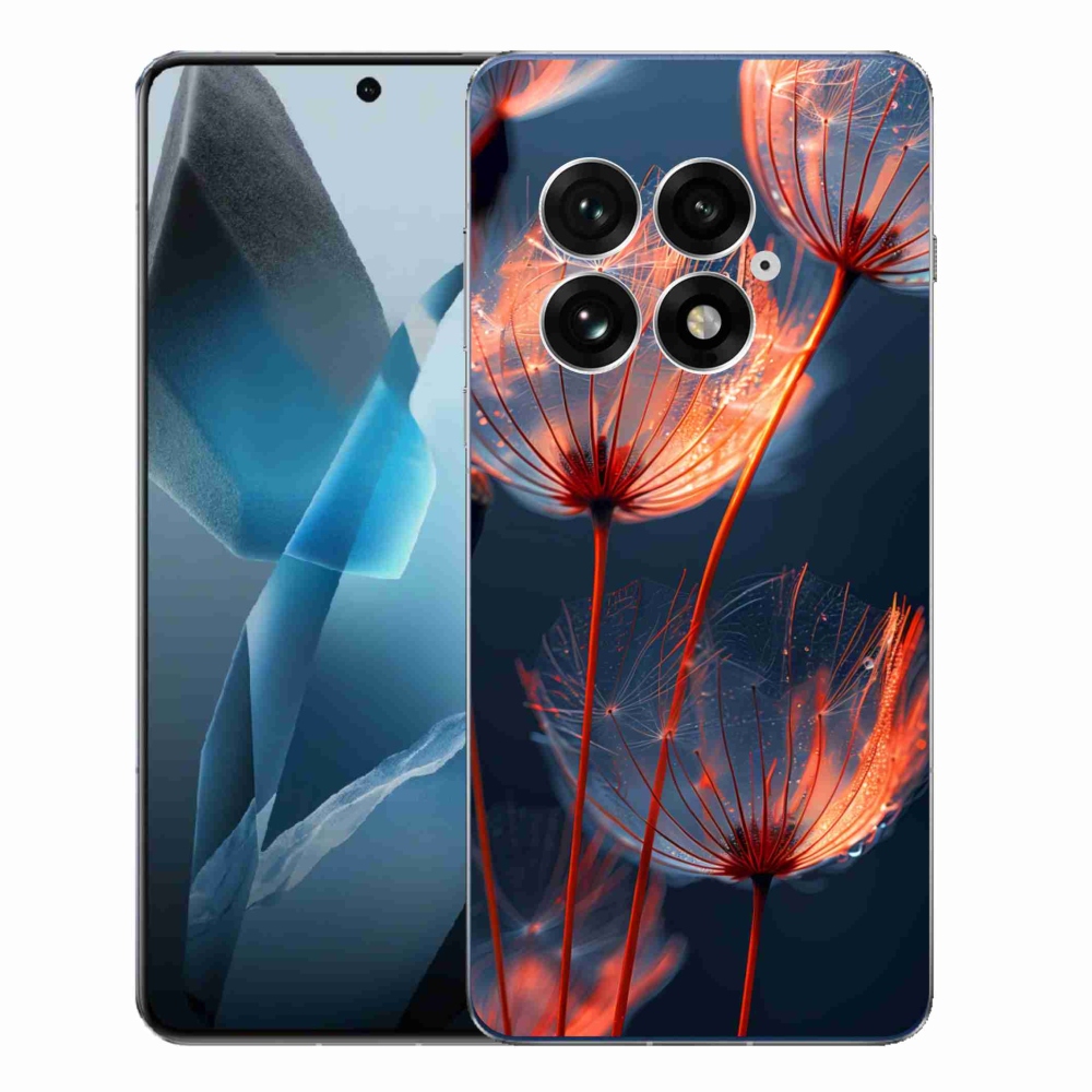 Gelový kryt mmCase na One Plus 13 - světélkující chmýří