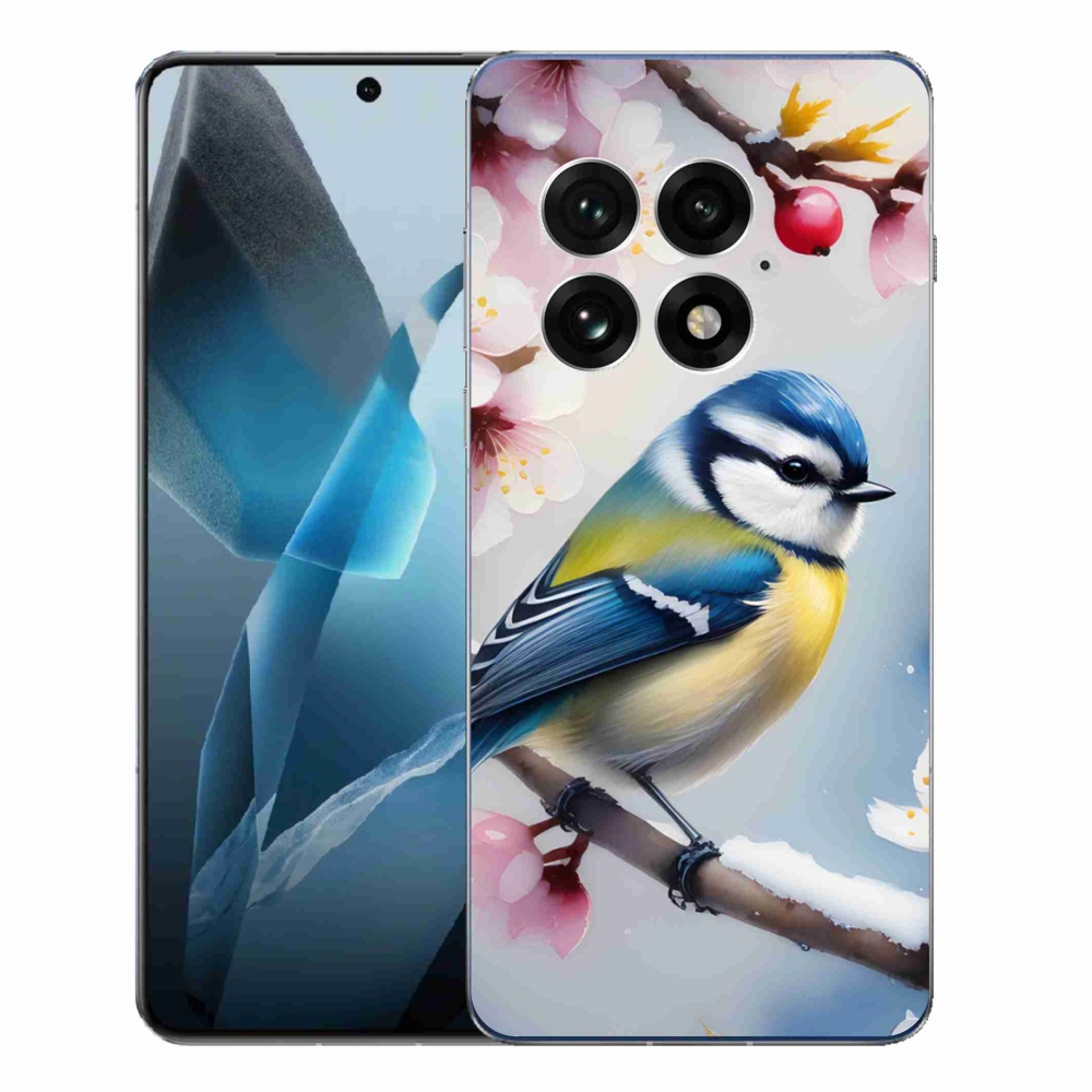 Gelový kryt mmCase na One Plus 13 - sýkorka