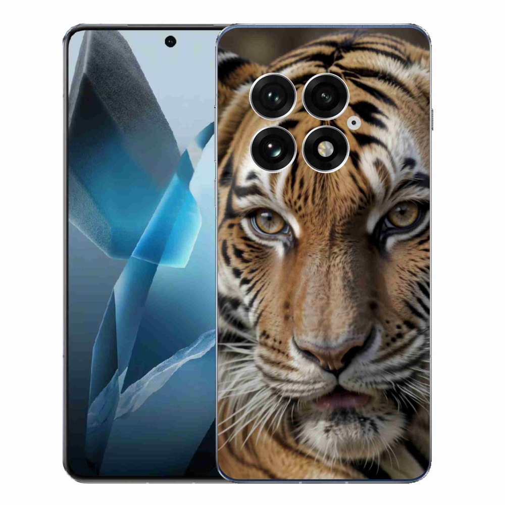 Gelový kryt mmCase na One Plus 13 - tygří pohled