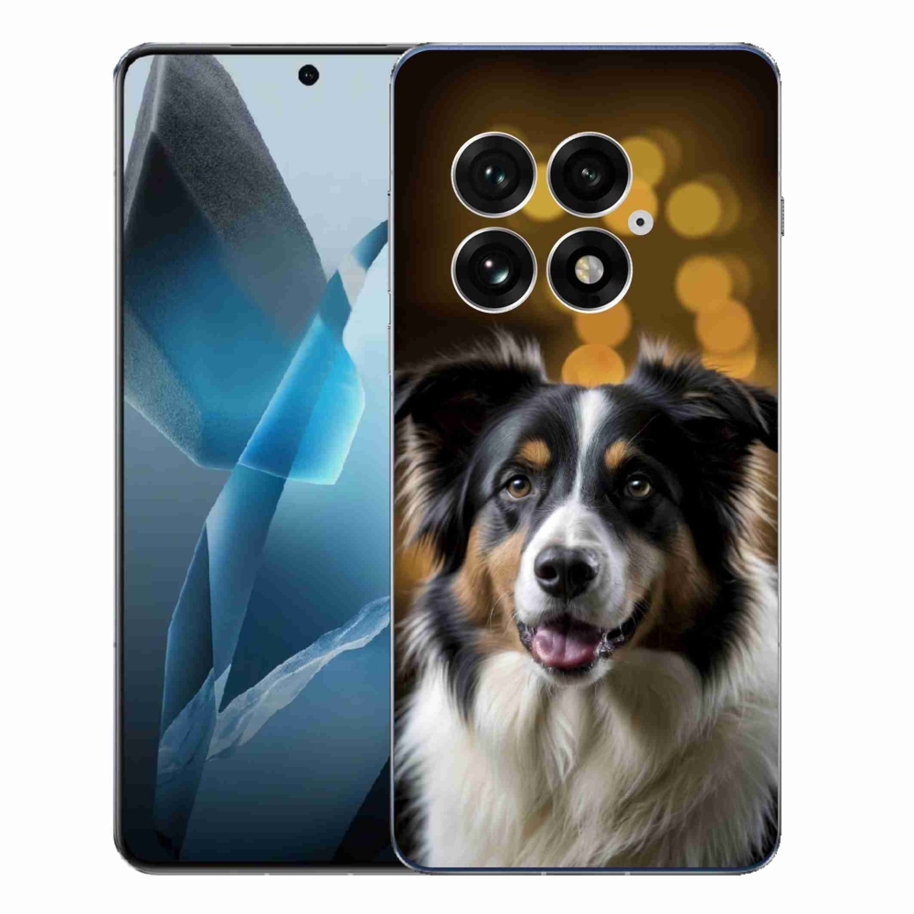 Gelový kryt mmCase na One Plus 13 - usměvavý australský ovčák