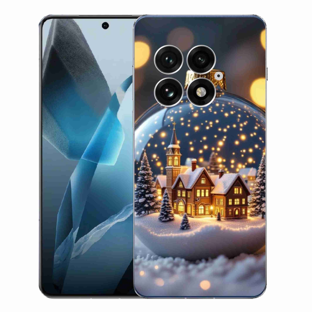 Gelový kryt mmCase na One Plus 13 - vánoční koule 4