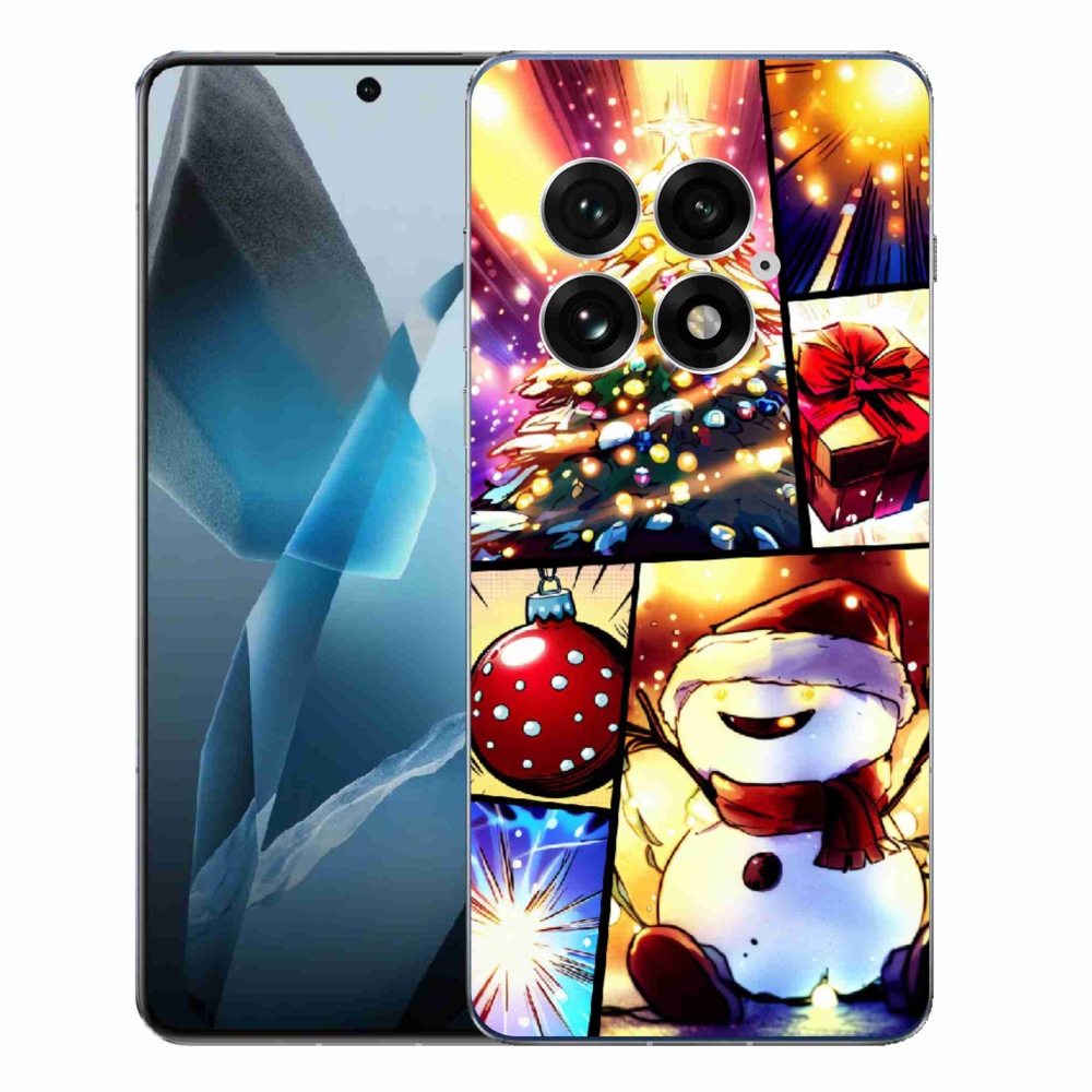 Gelový kryt mmCase na One Plus 13 - vánoční motivy 1