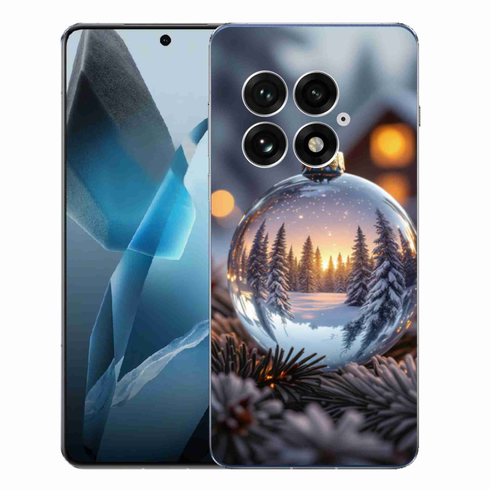 Gelový kryt mmCase na One Plus 13 - vánoční ozdoba