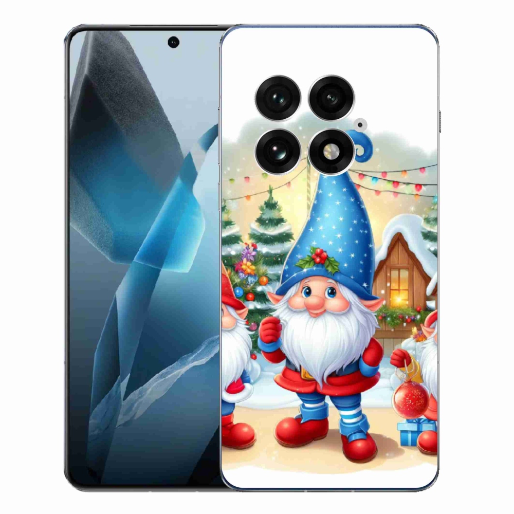 Gelový kryt mmCase na One Plus 13 - vánoční skřítci