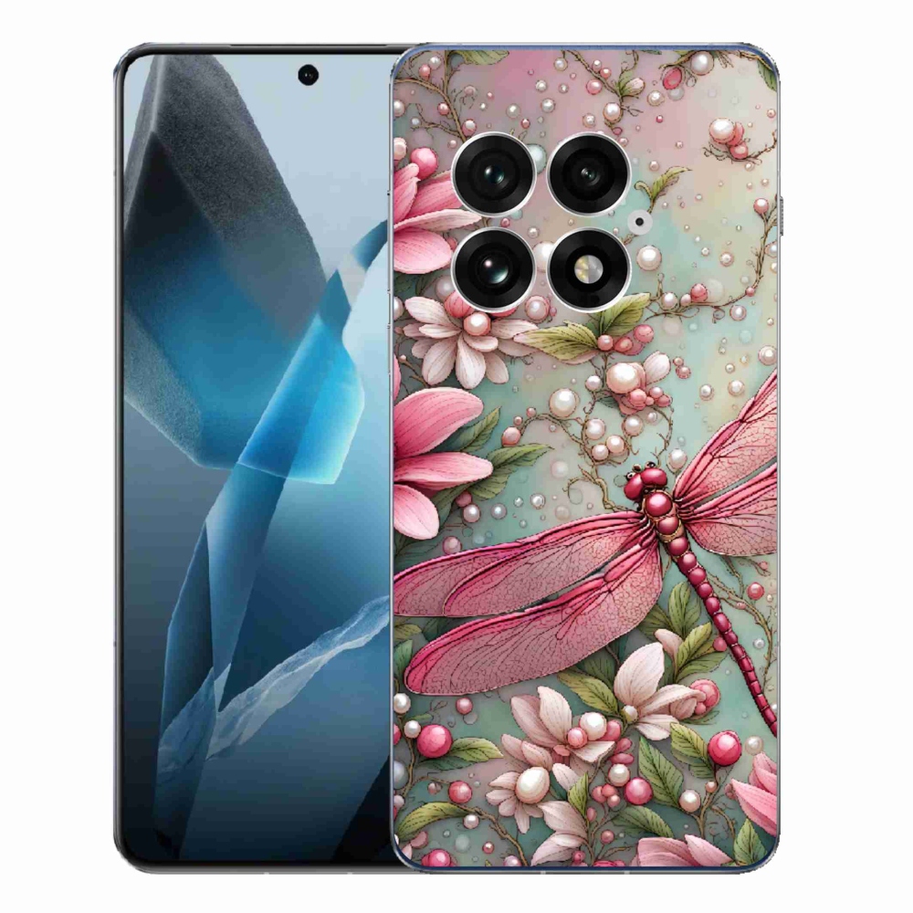 Gelový kryt mmCase na One Plus 13 - vážka