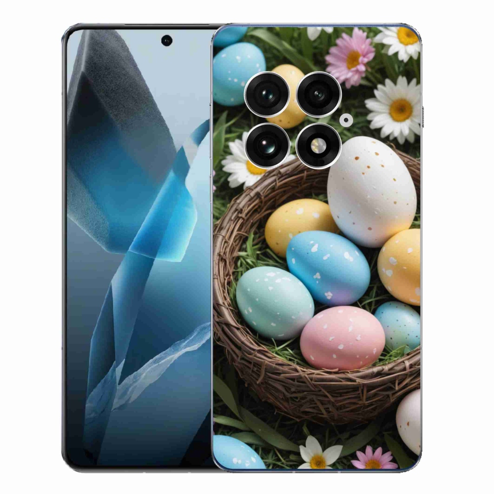 Gelový kryt mmCase na One Plus 13 - velikonoční vajíčka 2