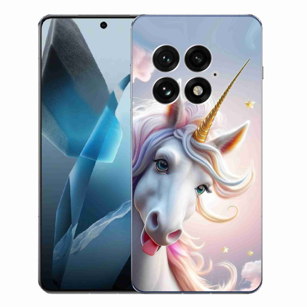 Gelový kryt mmCase na One Plus 13 - veselý jednorožec