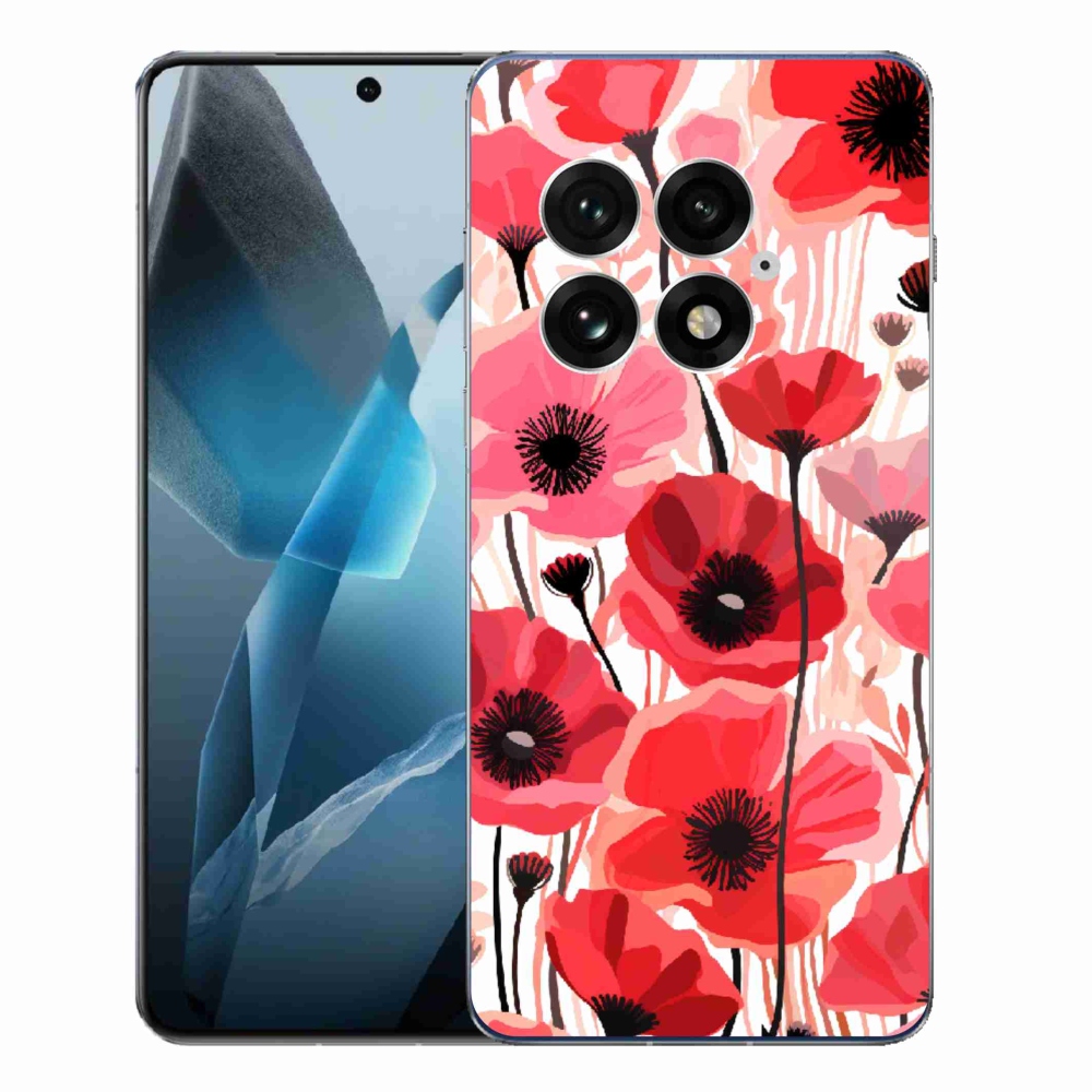 Gelový kryt mmCase na One Plus 13 - vlčí mák 1