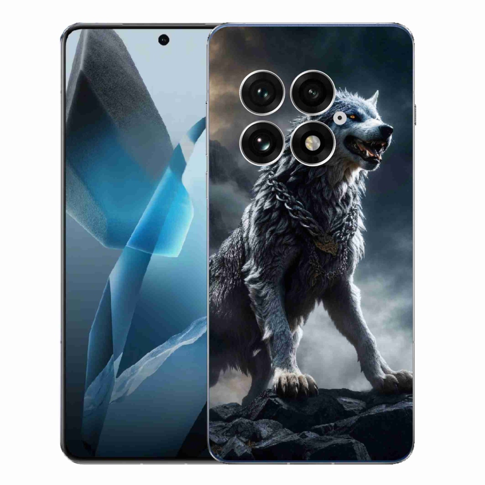 Gelový kryt mmCase na One Plus 13 - vlk 1