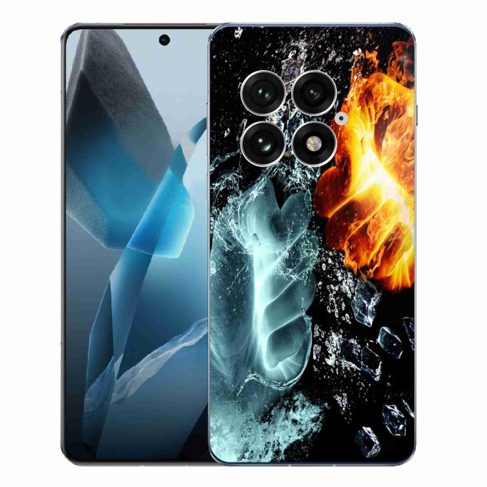 Gelový kryt mmCase na One Plus 13 - voda a oheň
