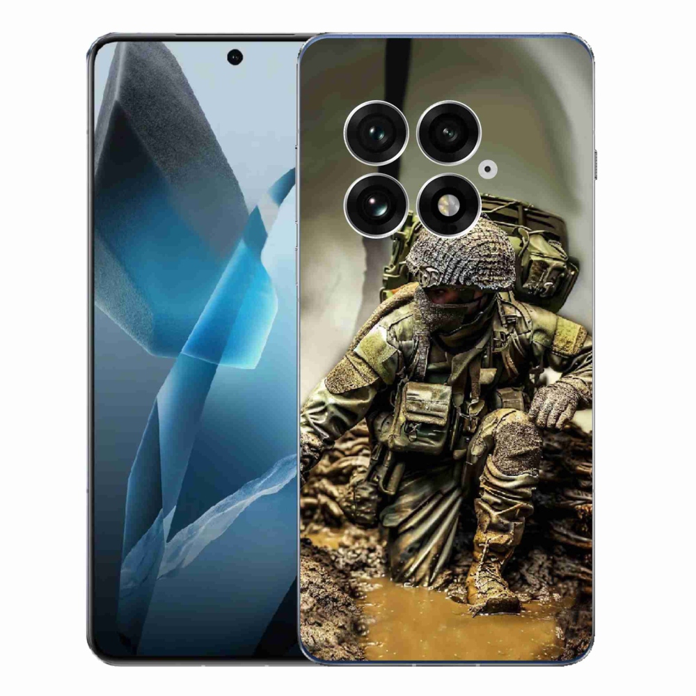 Gelový kryt mmCase na One Plus 13 - voják