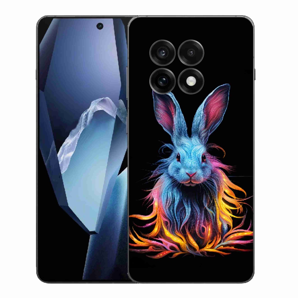 Gelový kryt mmCase na One Plus 13R - abstraktní zajíc