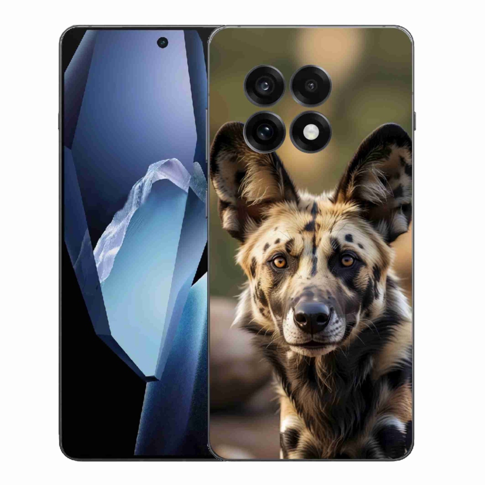 Gelový kryt mmCase na One Plus 13R - africký divoký pes