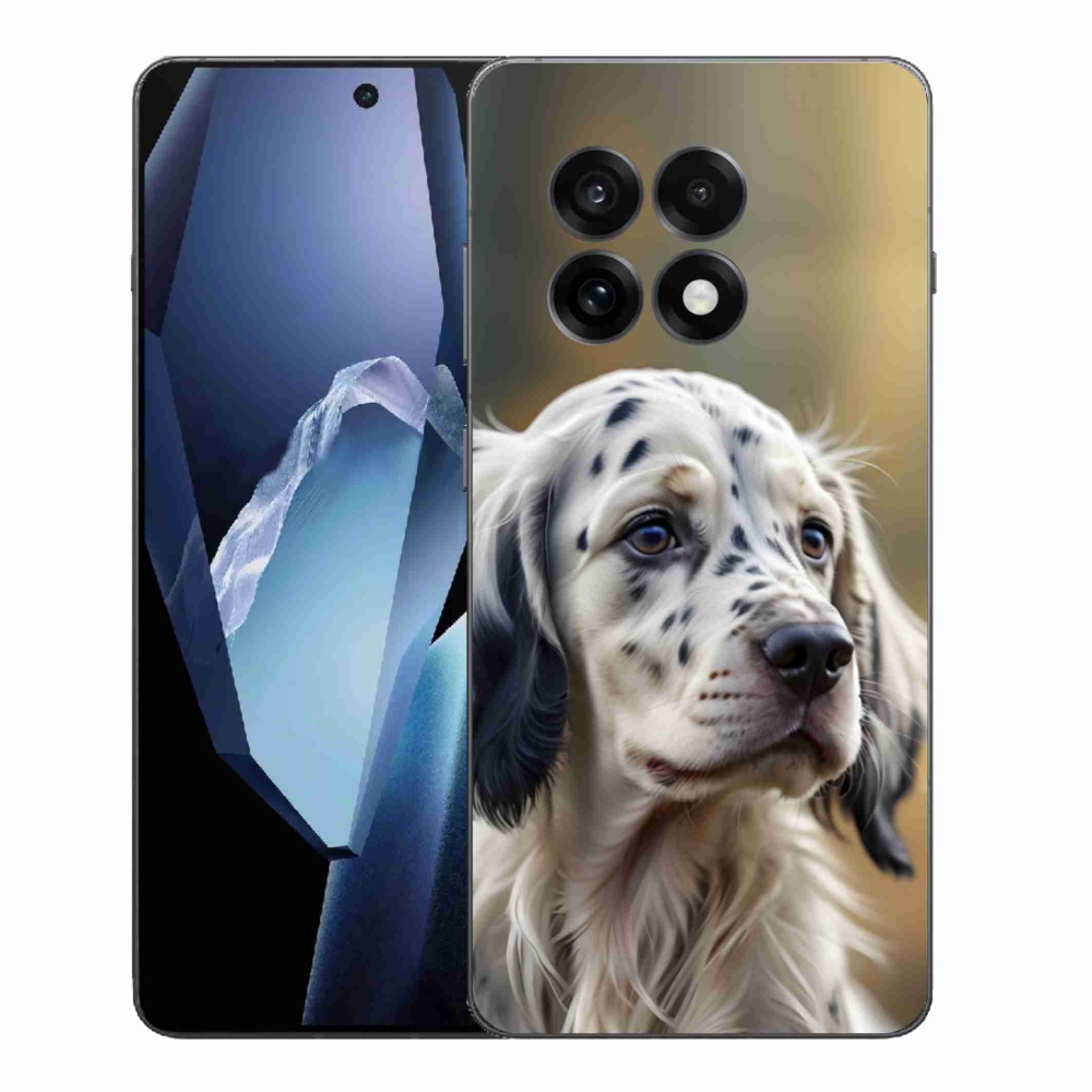 Gelový kryt mmCase na One Plus 13R - anglický setr