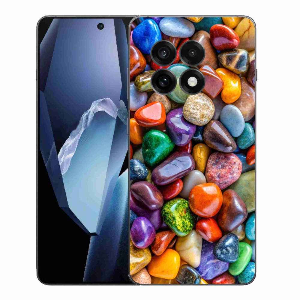 Gelový kryt mmCase na One Plus 13R - barevné kamínky
