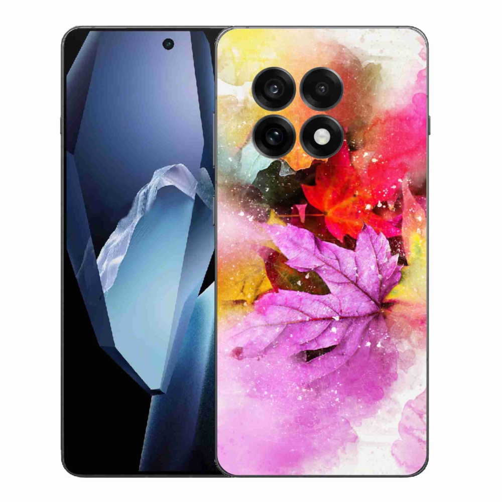 Gelový kryt mmCase na One Plus 13R - barevné listy