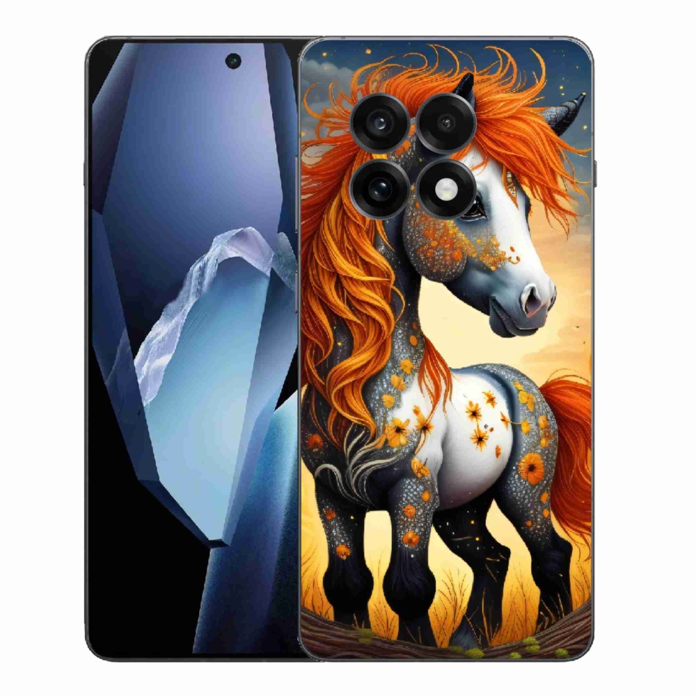 Gelový kryt mmCase na One Plus 13R - barevný poník