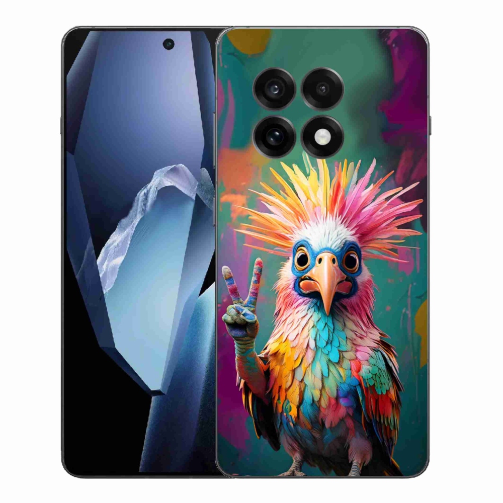 Gelový kryt mmCase na One Plus 13R - barevný rebel