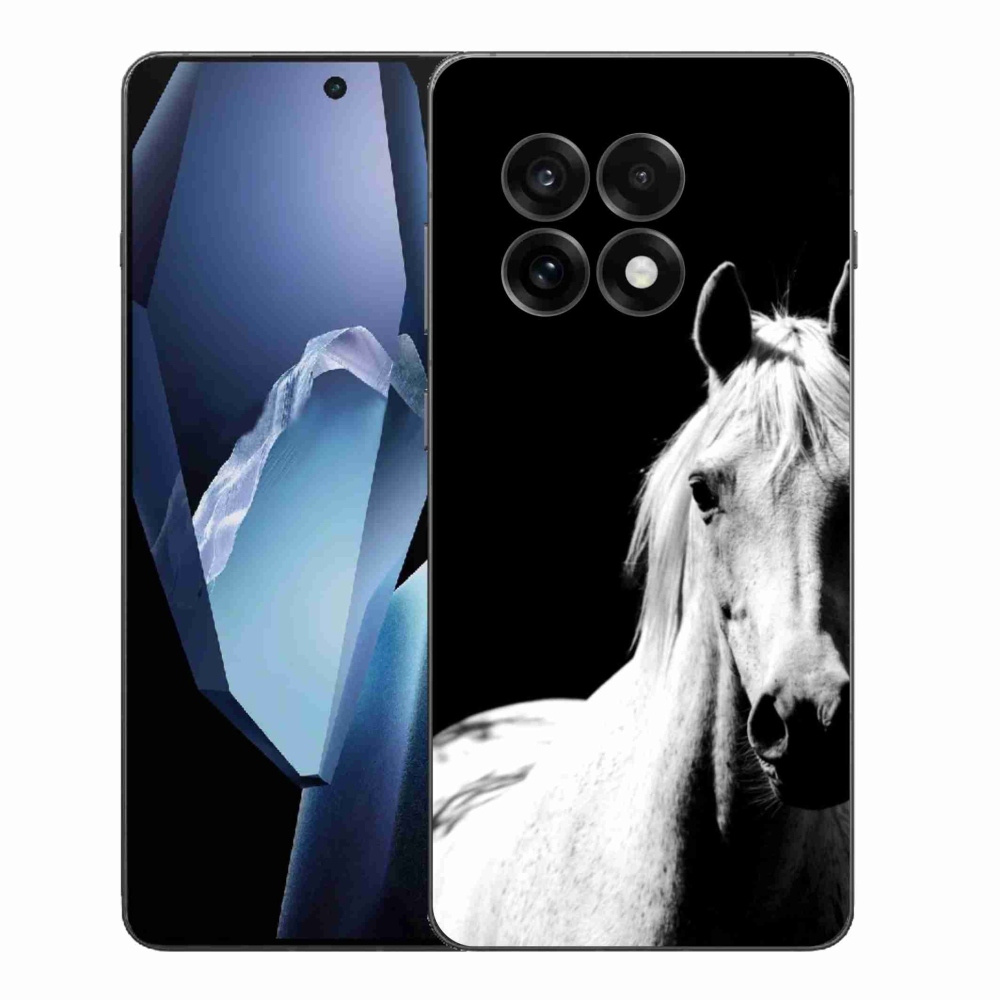 Gelový kryt mmCase na One Plus 13R - bílý kůň 5