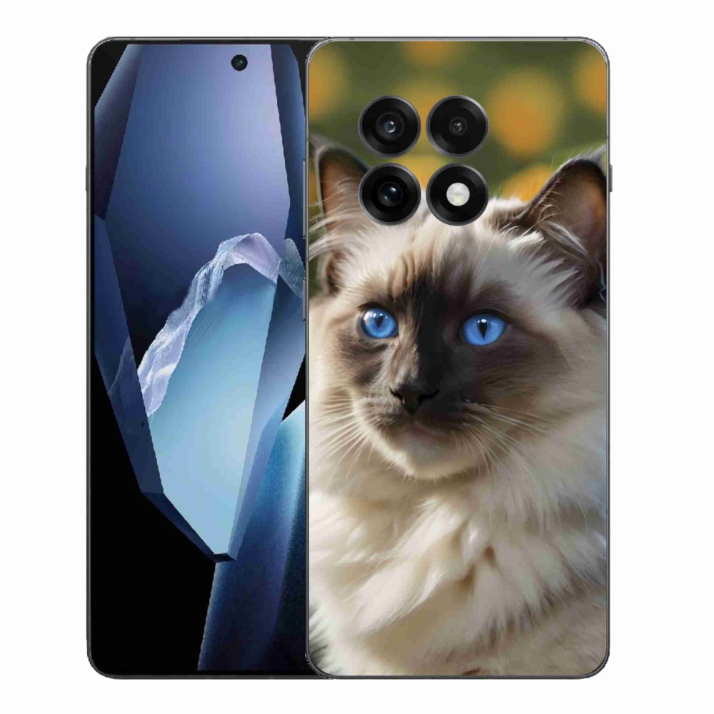 Gelový kryt mmCase na One Plus 13R - bílý ragdoll