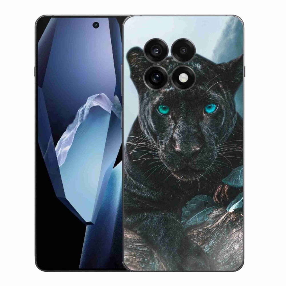 Gelový kryt mmCase na One Plus 13R - černý panter