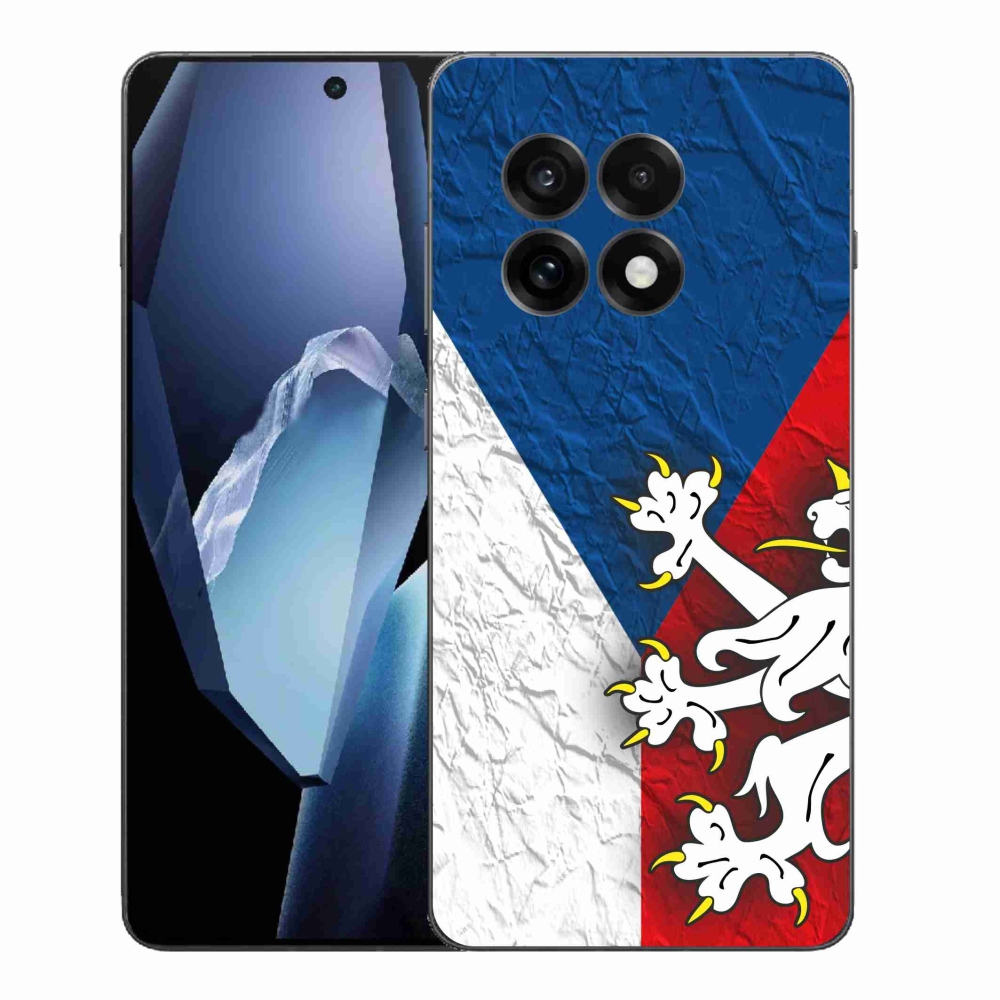 Gelový kryt mmCase na One Plus 13R - česká vlajka 1