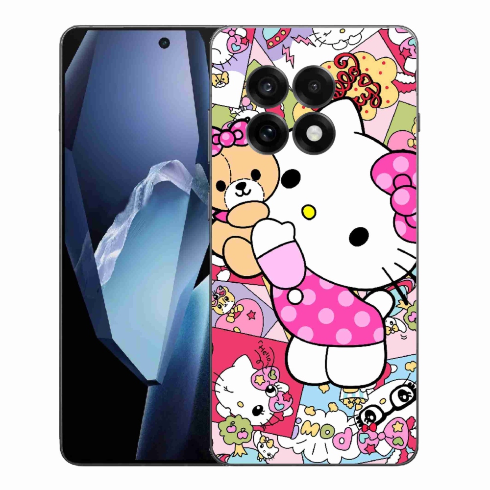 Gelový kryt mmCase na One Plus 13R - cute kitty