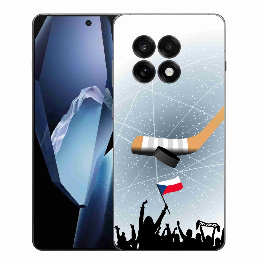 Gelový kryt mmCase na One Plus 13R - fanoušci hokeje