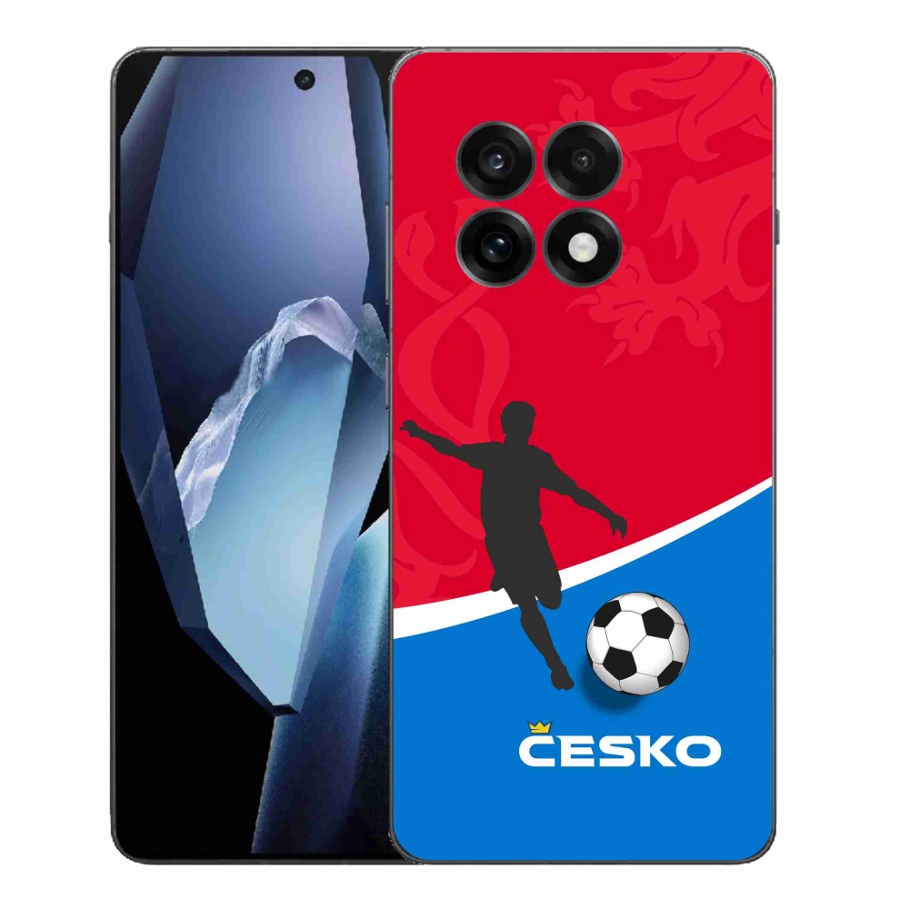 Gelový kryt mmCase na One Plus 13R - fotbal Česko