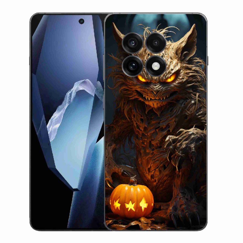 Gelový kryt mmCase na One Plus 13R - halloweenská příšera