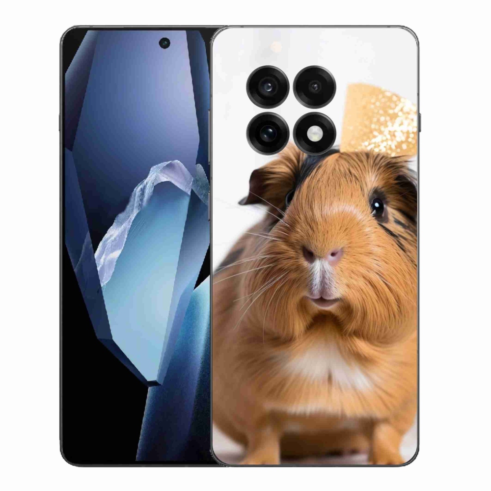 Gelový kryt mmCase na One Plus 13R - hnědé morče