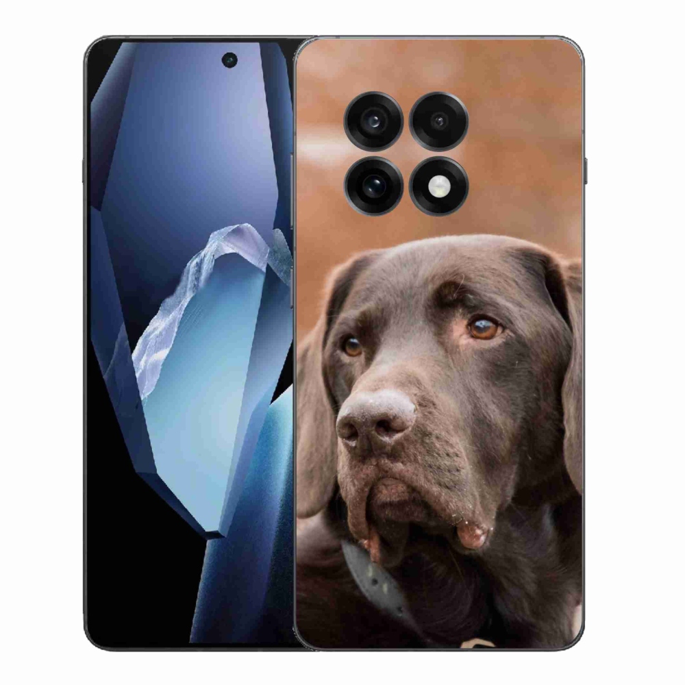 Gelový kryt mmCase na One Plus 13R - hnědý labrador