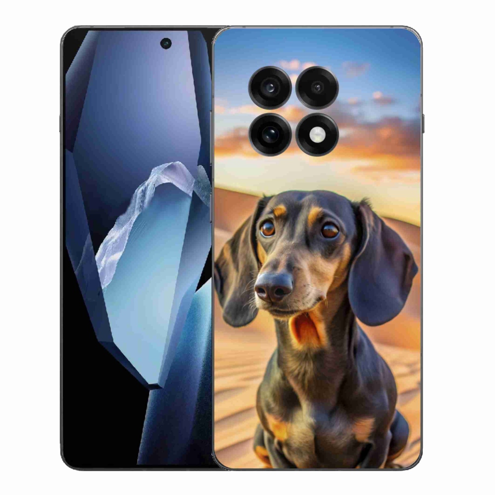 Gelový kryt mmCase na One Plus 13R - jezevčík 3 