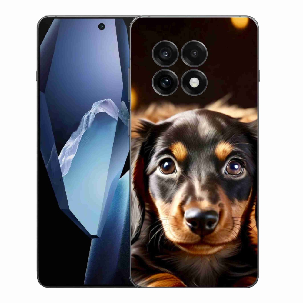 Gelový kryt mmCase na One Plus 13R - jezevčík