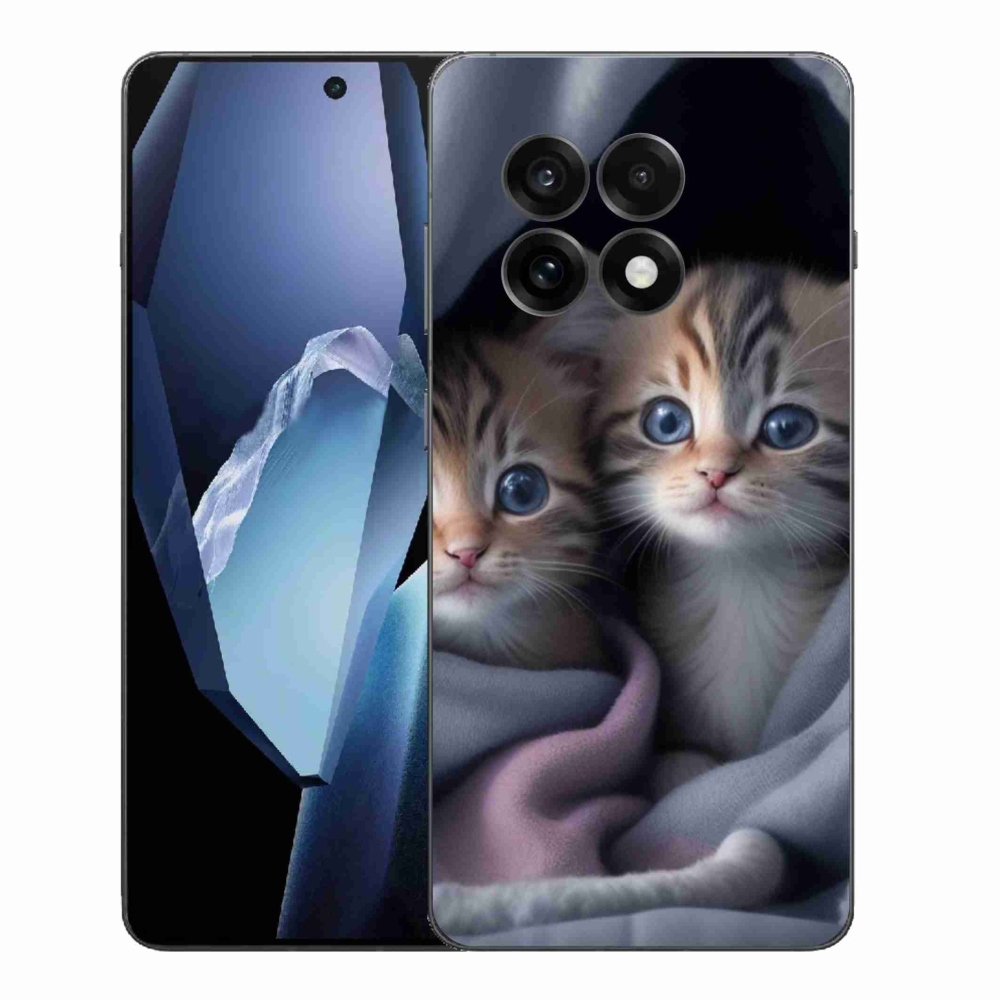 Gelový kryt mmCase na One Plus 13R - kočičí duo 2