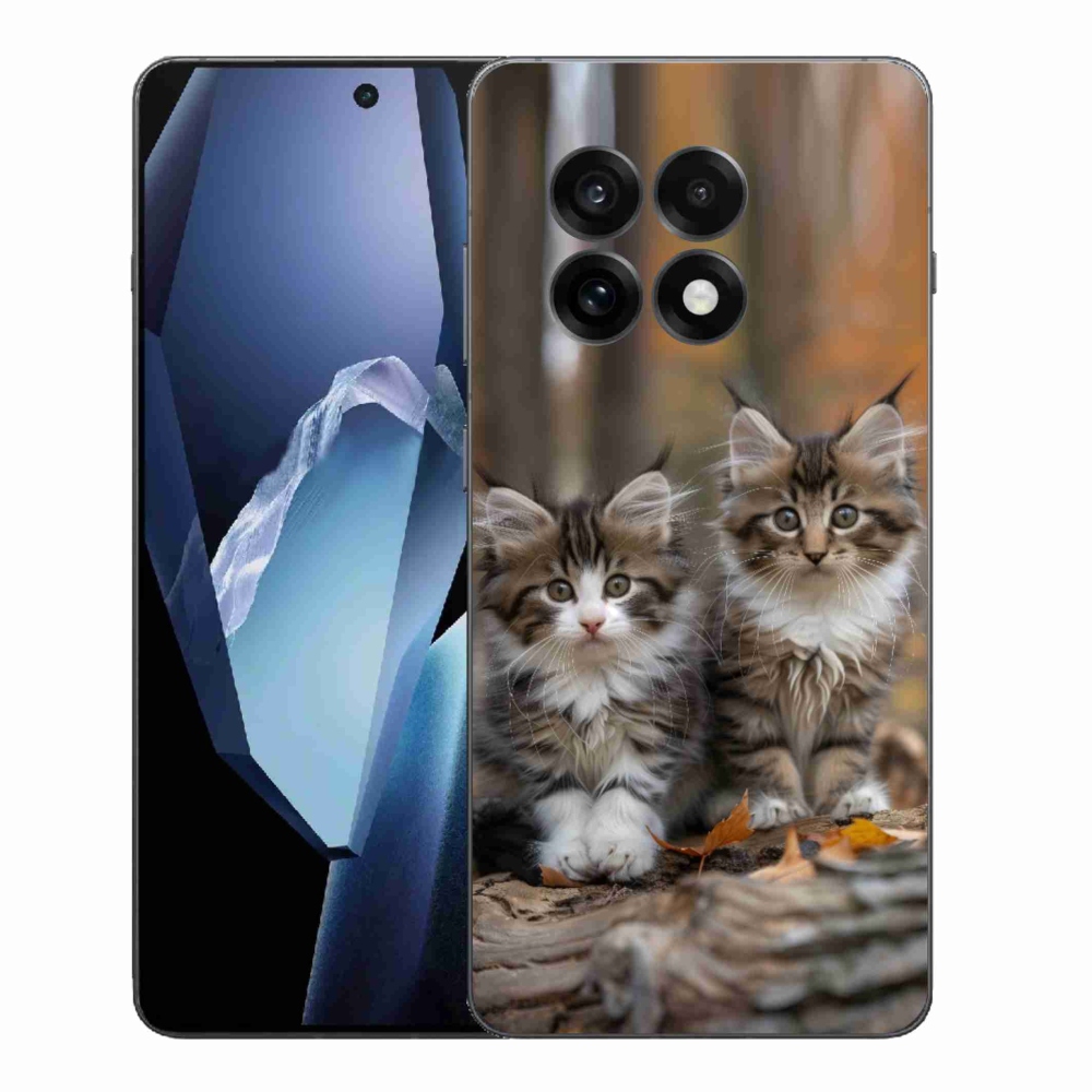 Gelový kryt mmCase na One Plus 13R - kočičí duo 3