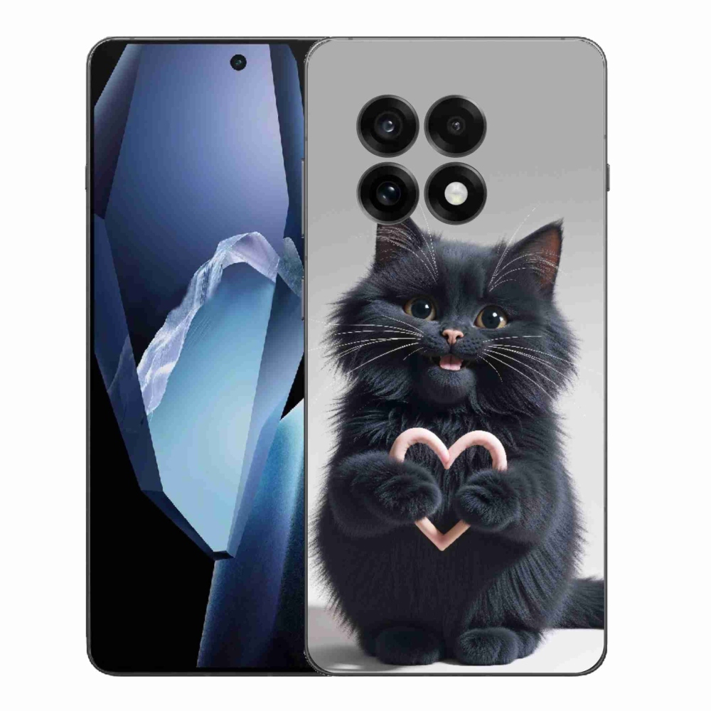 Gelový kryt mmCase na One Plus 13R - kočičí láska 3