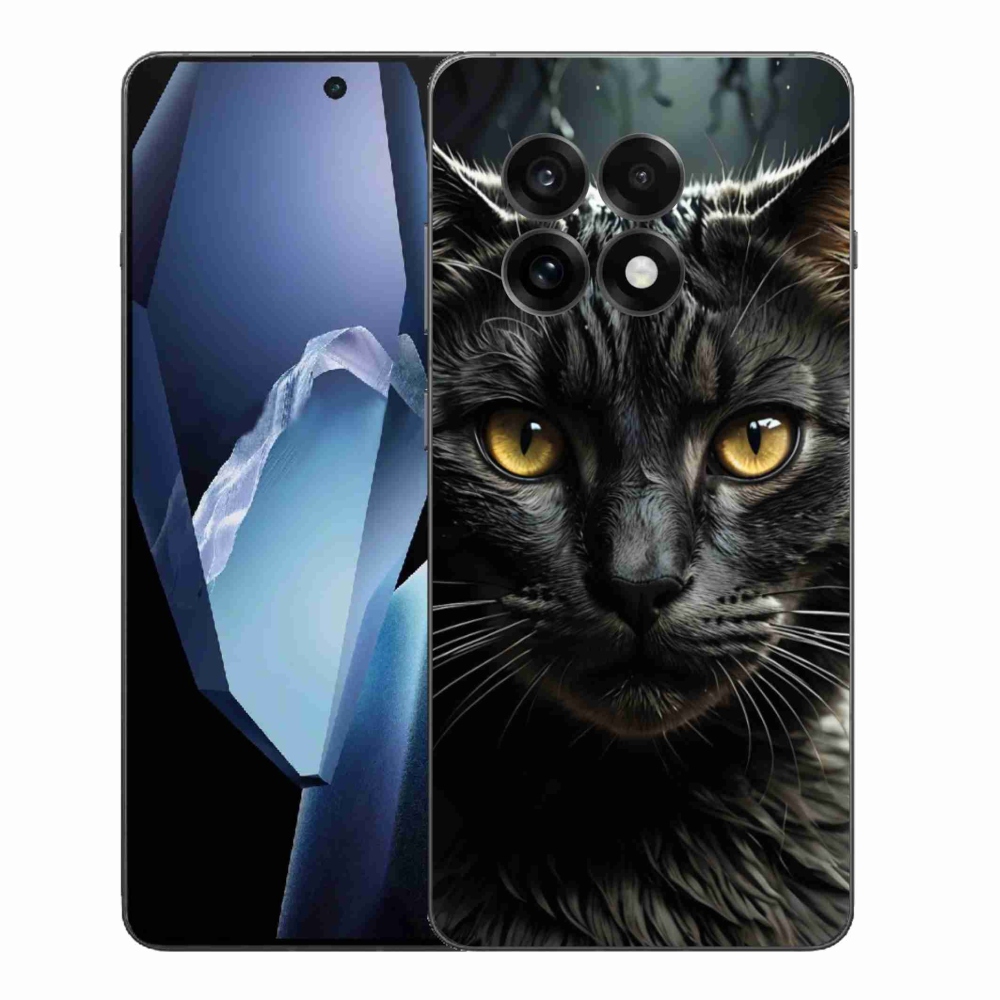 Gelový kryt mmCase na One Plus 13R - kočičí pohled 3