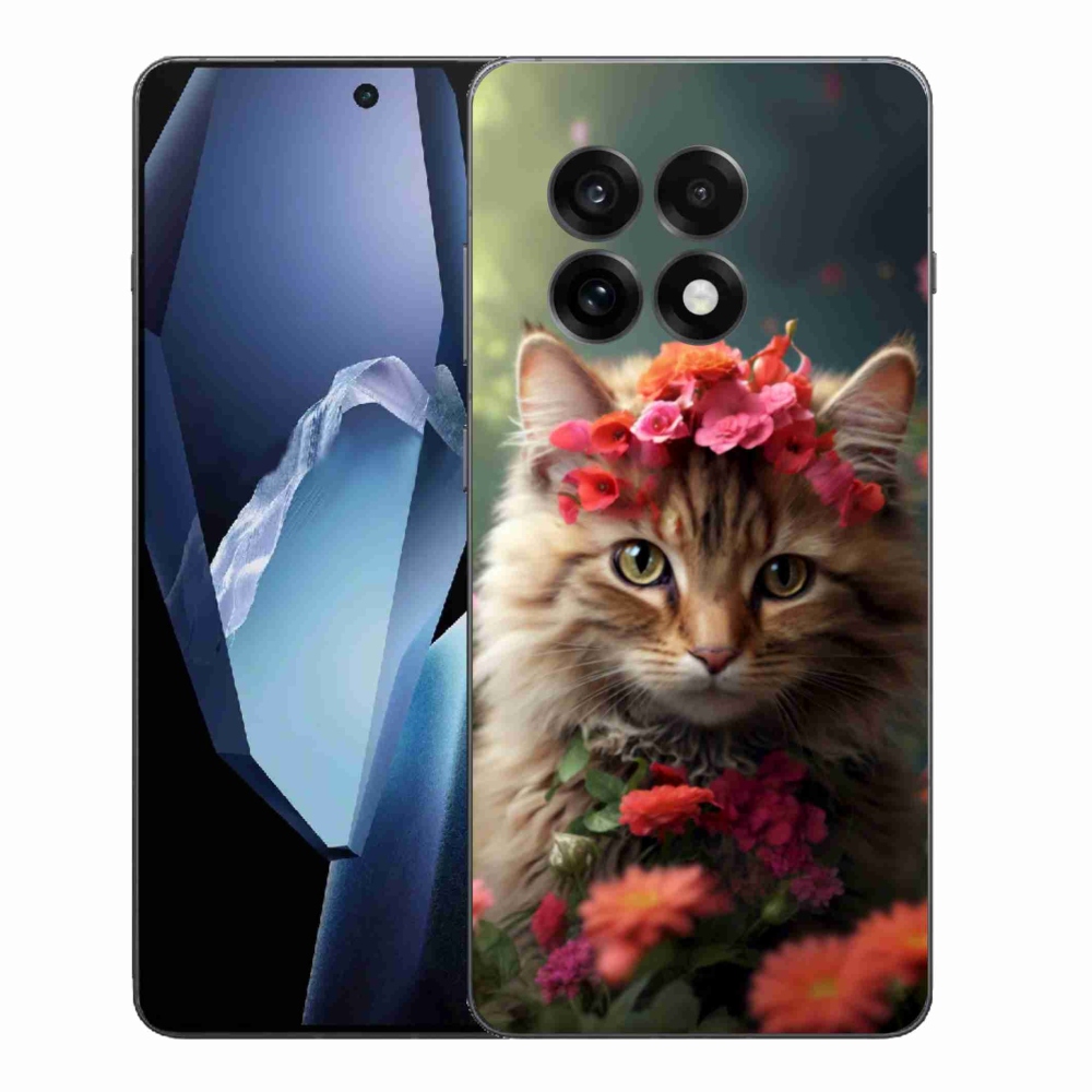 Gelový kryt mmCase na One Plus 13R - kočíčí princezna